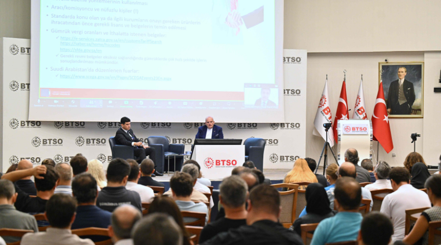 BTSO Akademi’de İhracatın Yeni Rotası Körfez Ülkeleri
